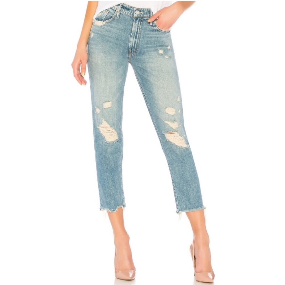 MOTHER SUPERIOR distressed jeans